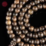 Vòng 108 hạt Trầm Hương chìm nước 6 li Hiếm