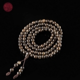 Vòng 108 hạt Trầm Hương chìm nước 6 li Indonesia Hiếm