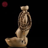 Vòng tay Trầm hương 108 hạt banh Pursat 6 li