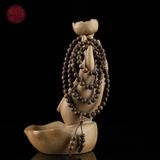 Vòng Trầm Hương 108 hạt cận chìm 6 li đẹp