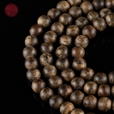 Vòng Trầm Hương 108 hạt cận chìm 6 li đẹp