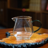 TỐNG THỦY TINH VUÔNG QUAI XANH 360ML