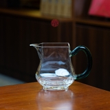 TỐNG THỦY TINH VUÔNG QUAI XANH 280ML