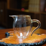 TỐNG THỦY TINH TRÒN QUAI TRẮNG 360ML