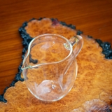 TỐNG THỦY TINH TRÒN QUAI TRẮNG 360ML