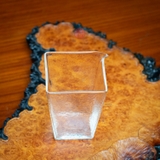 TỐNG THỦY TINH MỜ VUÔNG 220ML