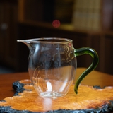 TỐNG THỦY TINH TRÒN QUAI XANH 360ML