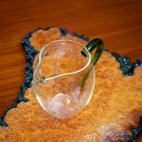 TỐNG THỦY TINH TRÒN QUAI XANH 360ML