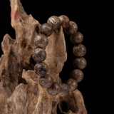 Vòng tay Trầm Hương tròn 14 li cận chìm ( loại 2 )