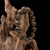 Vòng tay Trầm Hương tròn 14 li cận chìm ( loại 3 )