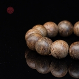 Vòng tay Trầm Hương tròn 14 li cận chìm ( loại 2 )