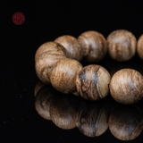 Vòng tay Trầm Hương tròn 14 li già dầu