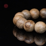 Vòng Trầm Hương tròn già dầu 14 li Malay