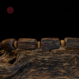 Vòng tay Trầm Hương hạt tự nhiên cho nữ cận chìm