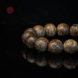 Vòng tay Trầm Hương tròn 14 li cận chìm