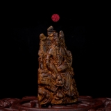 Tượng trầm hương chìm nước khắc Quan Âm Tự Tại (Hiếm)