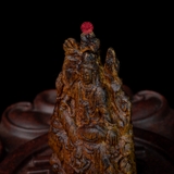 Tượng trầm hương chìm nước khắc Quan Âm Tự Tại (Hiếm)