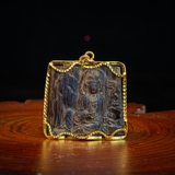 MẶT TRẦM CHÌM KHẮC QUAN THẾ ÂM ( Mẫu 5 )