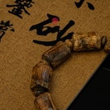 Vòng tay Trầm Hương rục chìm dạng trúc tự nhiên Hiếm (14,3g)