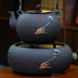 BỘ ẤM GANG TETSUBIN NẤU NƯỚC ĐÚC NỔI ĐỨC PHẬT