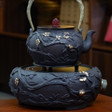 BỘ ẤM GANG TETSUBIN NẤU NƯỚC ĐÚC NỔI XUÂN MAI