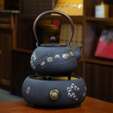 BỘ ẤM GANG TETSUBIN NẤU NƯỚC ĐÚC NỔI KIM TIỀN BẢO