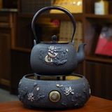 BỘ ẤM GANG TETSUBIN NẤU NƯỚC ĐÚC NỔI KIM NGƯ