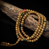 Chuỗi trầm hương 108 hạt 6 li mix charm ngọc ( kiểu 3 )