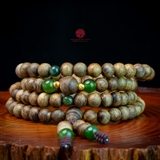 Vòng Trầm Hương 108 hạt 6 li cao cấp mix ngọc ( kiểu 4 )