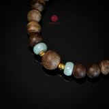 Vòng trầm hương tự nhiên cho bé ( mẫu 6 )