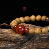 Vòng trầm hương tự nhiên cho bé ( mẫu 2 )