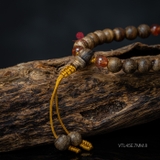 Vòng tay Trầm Hương cho nữ 7 li cận chìm mix Ngọc