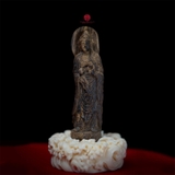 Tượng trầm hương chìm nước khắc Quan Âm ( độc bản hiếm )