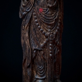 Tượng trầm hương chìm nước khắc Quan Âm Tứ Diện ( độc bản hiếm )