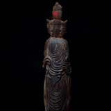 Tượng trầm hương chìm nước khắc Quan Âm Tứ Diện ( độc bản hiếm )