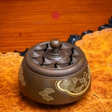 LƯ ĐỒNG CAO CẤP LOẠI NHỎ VẼ NGƯ DU HÍ