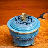 LƯ ĐỒNG CAO CẤP MẠ XANH PERU KHẮC MÂY