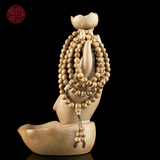 Vòng tay Trầm hương 108 hạt 6 li già dầu