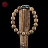 Vòng tay Trầm Hương tròn banh bông dầu tốt mix ngọc