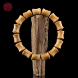 Vòng tay Trầm Hương trúc xương 10 li banh đỏ