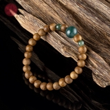 Vòng tay Trầm Hương tròn 6 li mix ngọc