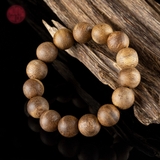 Vòng tay trầm hương tròn 14 li tốc