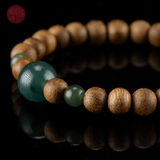 Vòng tay Trầm Hương tròn 6 li mix ngọc