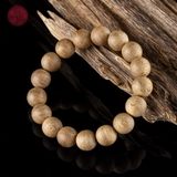 Vòng tay Trầm Hương tròn tốc 12 li già dầu