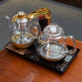 BỘ BẾP ĐIỆN NẤU NƯỚC THỦY TINH GA909