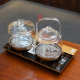 BỘ BẾP ĐIỆN NẤU NƯỚC THỦY TINH H19