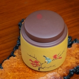 HŨ TRÀ TỬ SA TỬ NÊ HỌA CHIM CAO CẤP ( 300 GRAM TRÀ )