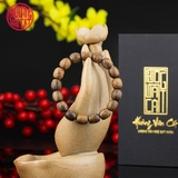 Vòng tay Trầm Hương lu thống 8 li banh Malay