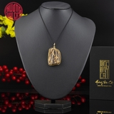 MẶT TRẦM BÔNG TERENG BỌC VÀNG CAO CẤP 2