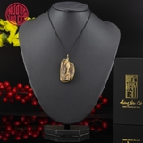 MẶT TRẦM BÔNG TERENG BỌC VÀNG CAO CẤP 3